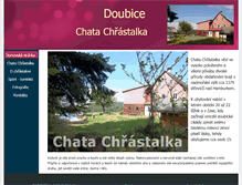 Tablet Screenshot of chrastalka.doubice.cz